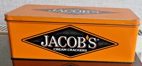 Vintage jacobs cream crackers - jacobs,