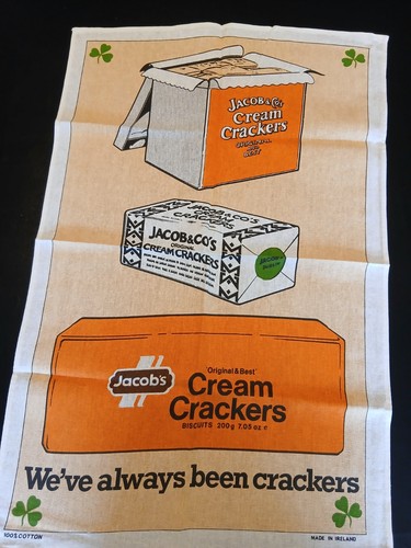 Vintage jacob cream crackers - jacob's,