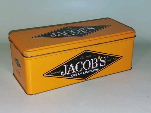 Vintage jacobs cream crackers - vintage,