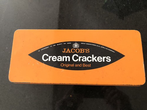 Vintage jacobs cream crackers - vintage,