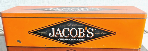 Vintage jacobs cream crackers - ,
