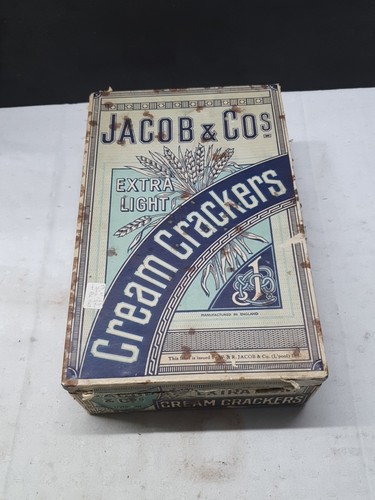 Vintage tin jacob co - vintage, co,