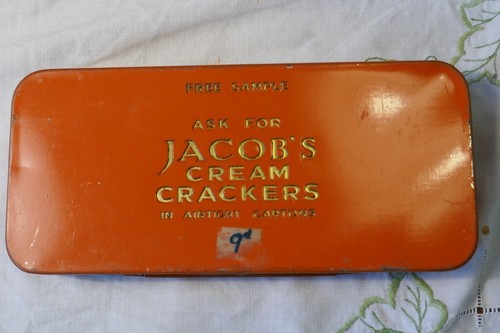 1950 jacobs cream crackers - 1950's,
