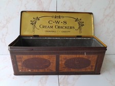 Vintage Tin CWS Cream Crackers