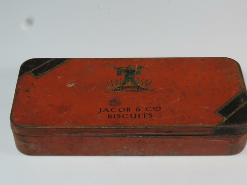 Vintage jacob cream cracker - cream,