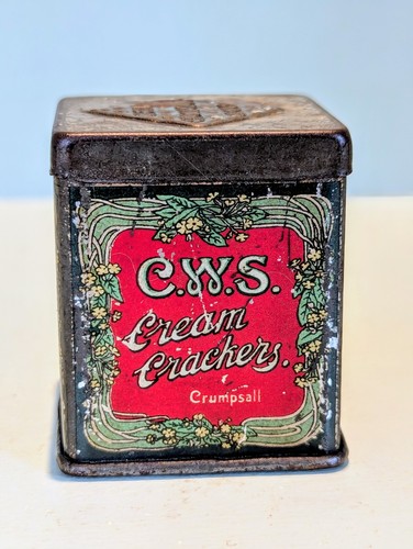 Vintage cream cracker - vintage,