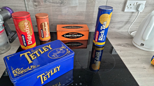 Mcvitie advertising tins lot - advertising,