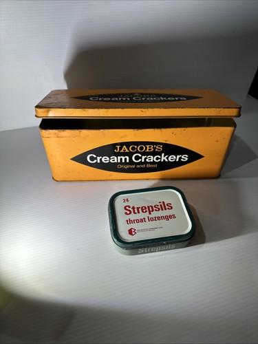 Jacobs cream crackers - cream, tin