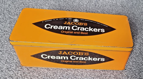 Vintage jacobs cream crackers - vintage,